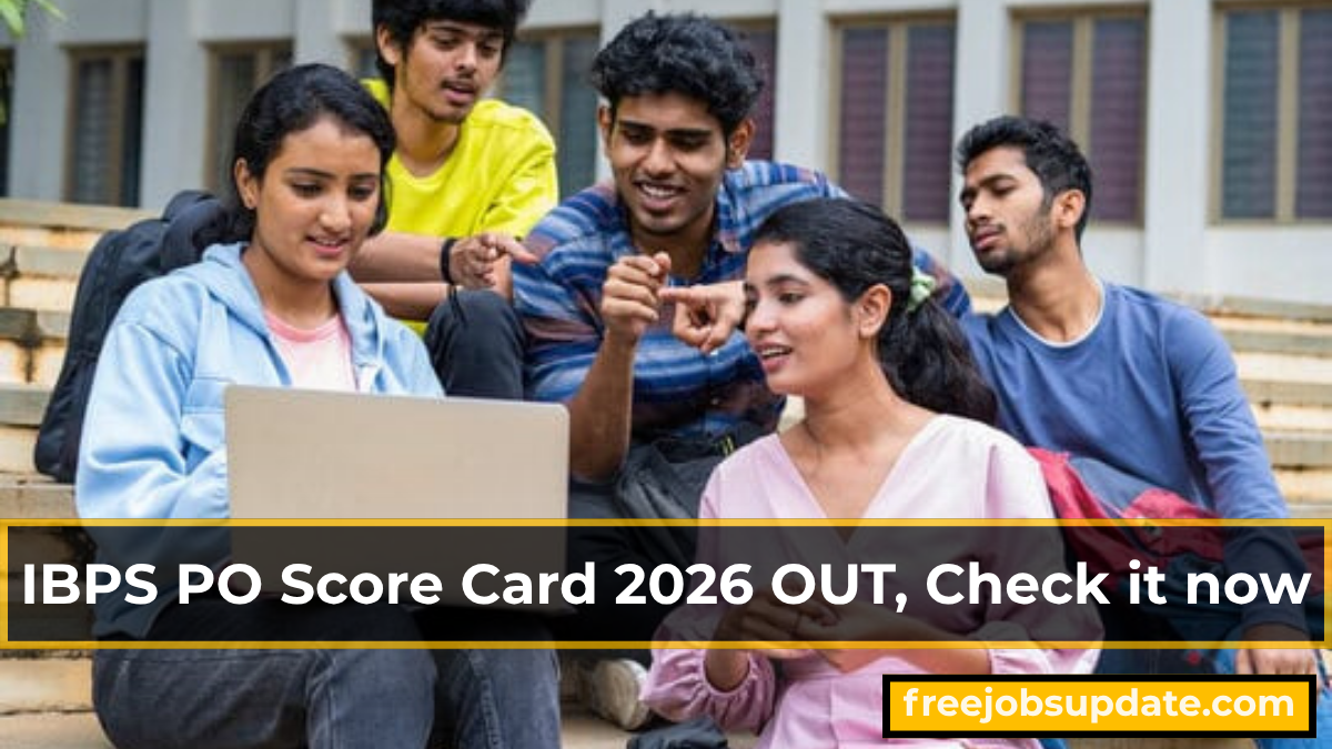 IBPS PO Score Card 2026