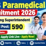 RRB Paramedical Recruitment 2026-27: Apply for 590 Posts from September 15 – @Direct Apply Link Here