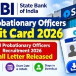 SBI PO Call Letter 2026 Admit Card Download Started, Direct Link Here