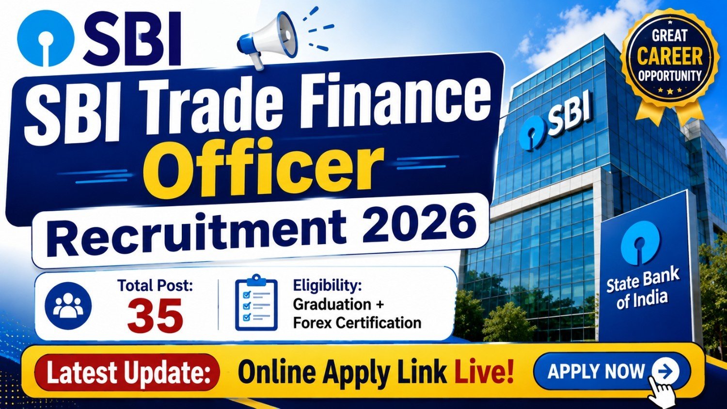 SBI Recruitment 2026