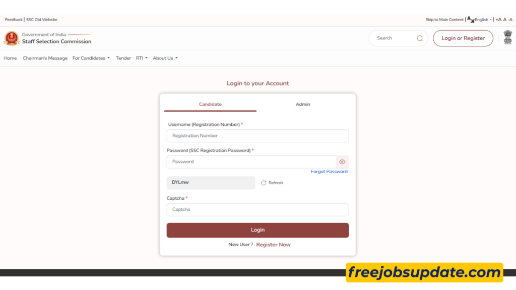 SSC CHSL 2026 Application Form