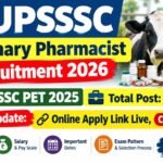 UPSSSC Veterinary Pharmacist Recruitment 2026 for 1308 Posts, Direct Online Apply Link Here. Check Now