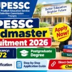 UP Headmaster Vacancy 2026: for 1172 Post, Notification and Online Apply Link Here