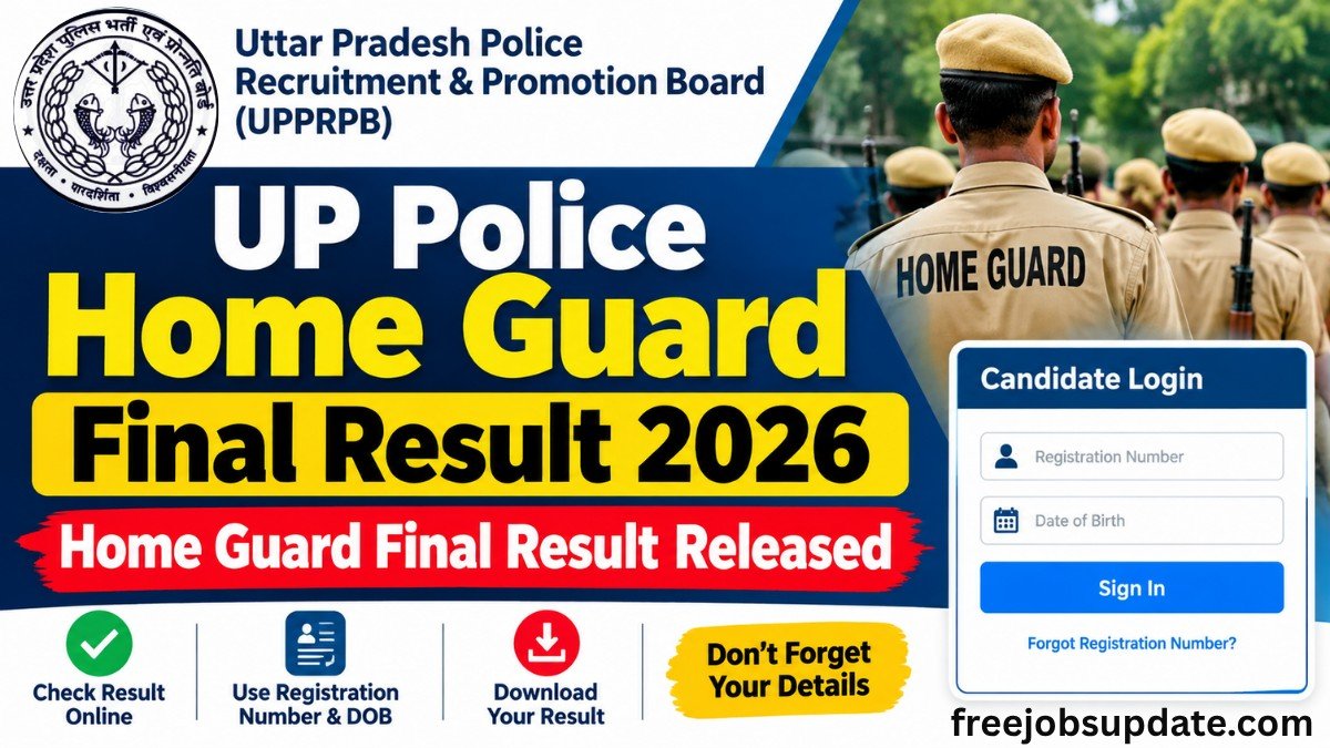 Up police home guard result 2026 pdf download
